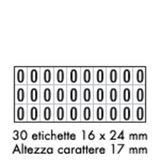 Adhesive label - 175x80 - 10 sheets / 30 labels each