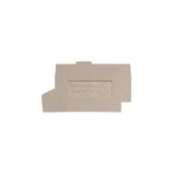 Z-series, End plate, Partition plate