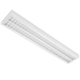 MODUS LLL4000, 2x LED ,  1210mm,  bright AL louvre , surface, LED 840, NONSELV 350mA DALI touch dim