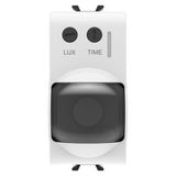INFRARED MOVEMENT DETECTOR - 230 V ac 50/60 Hz - GLOSSY WHITE - 1 MODULE - CHORUSMART
