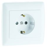 MONOBL SAF EARTH SOCKET (SKO TYPE) WHITE