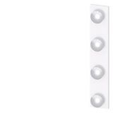 Connection vertical busbar 3VM13 (400 A), 3VM14 (630 A) 4-pole