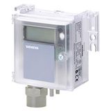 Air duct differential pressure sensor with display, DC 4...20 mA, 0...200 Pa