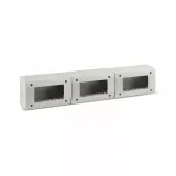 ENCLOSURE RAL7035 IP40  12 (4+4+4)M