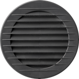 round grille graphte 80