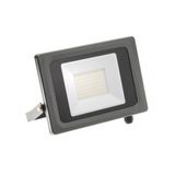 LED floodlight VIPER, 50 W, 4500 lm, 4000K, AC220-240V, IP65, 120°, gray