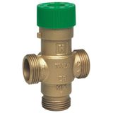 Thermostatic mixing 3-way valve