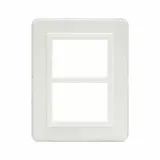 PERSONAL44 FR.PLATE WHITE      3+3M