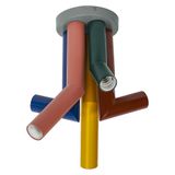 DECOR STRAW CEILING 5XE27 OSRAM