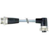 7/8'' male 0° / 7/8'' female 90° PUR 5x1.5 gy UL/CSA+drag ch. 10m