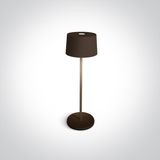 BROWN 3,3W WW TABLE LAMP RECHARGEABLE USB IP65 DIMMABLE