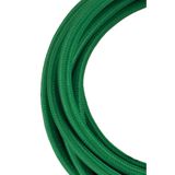 Textile Cable 2C Dark Green 3m