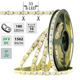 LED strip SMD3528FM 180LED/m 14.4W/m 1562lm/m IP20 DC24V 10mm 50m (meat)