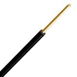 PVC Insulated Wires H05V-U (Yse) 1mmý, black (solid bare) (The price is shown without markup on metals. Request a quote for accurate information)