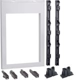 Assembly unit,univers N,750x500mm, 4 NH1-3 fuse switch vertical on bus