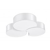 SOLLUX - Ceiling lamp CIRCLE 3B white SL.1052