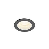 NUMINOS© XS recessed ceiling light 4000K 40ø IP20 rnd bl/wh