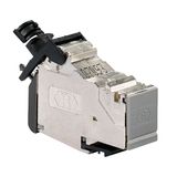 Cat.6A iso U universal module, unshielded, for Keystone module cutouts