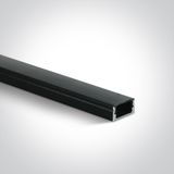 BLACK PROFILE 2m + PC Black diffuser