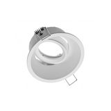 Spot luminaire housing SALTO, IP20, round, white