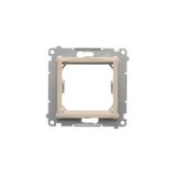 Transition adapter for 45x45 mm fitting type, cream white/electro white