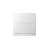 KNX pushbutton 6-fold, satin-finished platinum