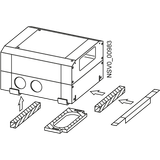 BD01-AK1X-IP55 UPGRADING IP55 TAP-OFF UNIT