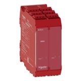 8 safety relay outputs exp. spring term