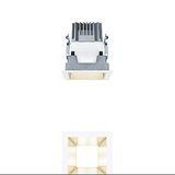 PANOS EVO Q100H 15W 830 SWI GD WH - LED ceiling-recessed luminaire