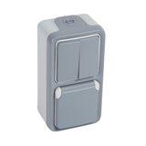 DBLE VV+2P+T SCHU. 2PV GRIS SAILLIE