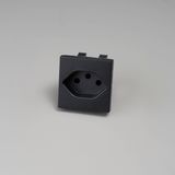 SWISS SOCKET MODULE / TYPE J / GRAPHITE