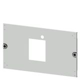 Masking frame 3VA13 (400 A), 3VA14 (630 A), 3VA23 (400 A), 3VA24 (630 A), 3-pole,