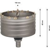 SDS-max-9 core cutter 150 x 80 x 92 mm