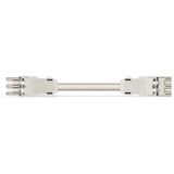 pre-assembled interconnecting cable Eca Socket/plug black
