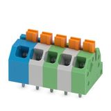 SPTAF 1/ 5-3,5-EL MC:BU,GY,GN - PCB terminal block