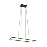 Camino LED pendant matt black