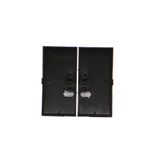 Roller blind momentary switch with key, light gray matt