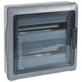 Cabinets PLEXO³ - IP 65 - IK 09 - 2 rows - 18 modules