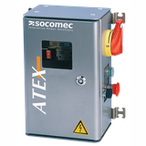 ATEX steel safety enclosure 4P 50A Bottom/Bottom connection