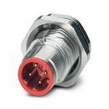 SACC-DSI-MSD-4CON-L180/SH RD - Device connector, rear mounting