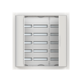 LFJT/A.1.55.1-914 | Cover 1-fold shutter icon | BASIC55 |914 WHITE