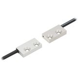 E32 1573A Fiber optic sensor head, through-beam, square, top-view, R1 flexible fiber, 2 m cable E32 1573A