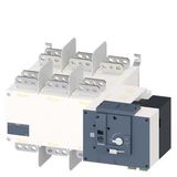 SENTRON, transfer switching equipment 3KC, remotely operated, RTSE, 4-pole, Iu: 800 A, Ue AC: 415