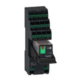 Harmony RXM Relay module,4C/O 6A 230VAC