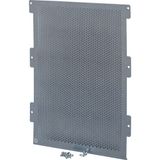 MIP3HYB-KLV Microperforated mounting plate for 5-row flush-mounting (hollow-wall) compact distribution boards 36MU
