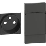 L.NOW -  FR/BEL FLAP SOCKET 2M BLACK