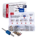 Air conditioning valve core set 61 pieces. AMIO-04446