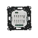 Quadruple loudspeaker socket, (module), Simon 24, IP20, champagne matt