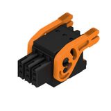 PCB plug-in connector, female plug, 3.50 mm, Number of poles: 6, 180°, PUSH IN with actuator, Clamping range, max. : 1.5 mm², Box
