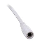 Connecting power connector with switch, white color